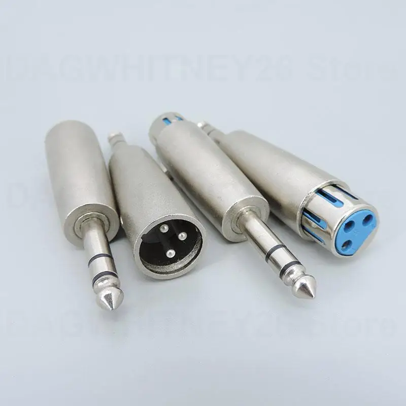 3-полюсный стерео 1/4 дюйма 6 35 мм 5 гнездо папа на 3-контактный разъем XLR мама Адаптер
