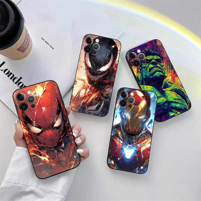 Фото Крутой чехол для телефона Marvel Avengers для Honor 600 Lite 400 Pro X9D X8D X7D X6D X9B X8B X7B X9C X9A Y7 Y9 2019 Magic 5 6 7 Lite №1