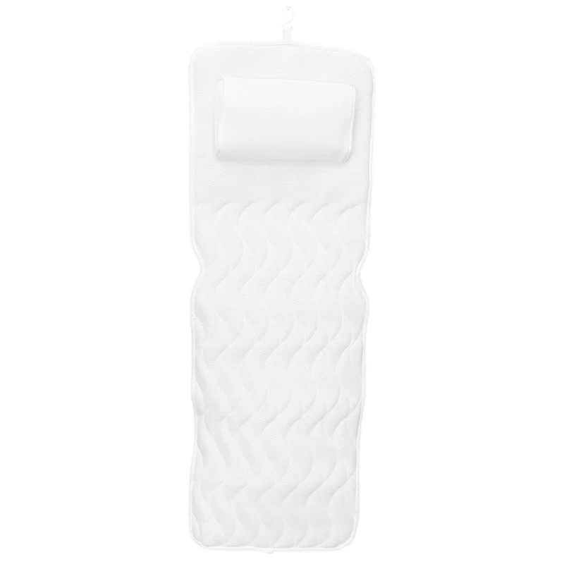 

Подушка для тела и ванны, нескользящий коврик для спа-ванны, матрас, дышащий 3D сетчатый многослойный матрас, Отличная поддержка спины для взрослых