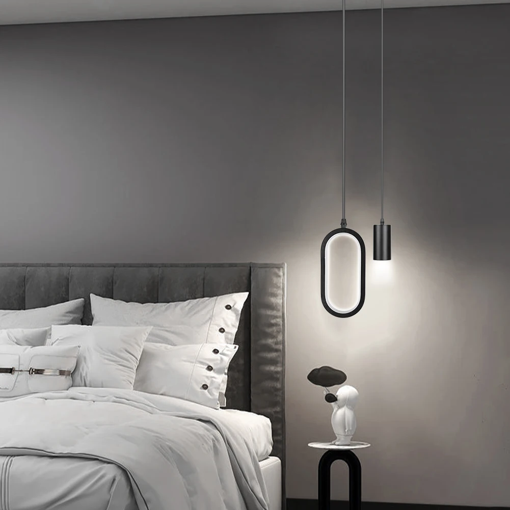 

Modern Chandelier Lamps Nordic Style Living Room Bedroom Bedside LED Hanging Lamp 220V Aisle Corridor Indoor Home Lighting Decor