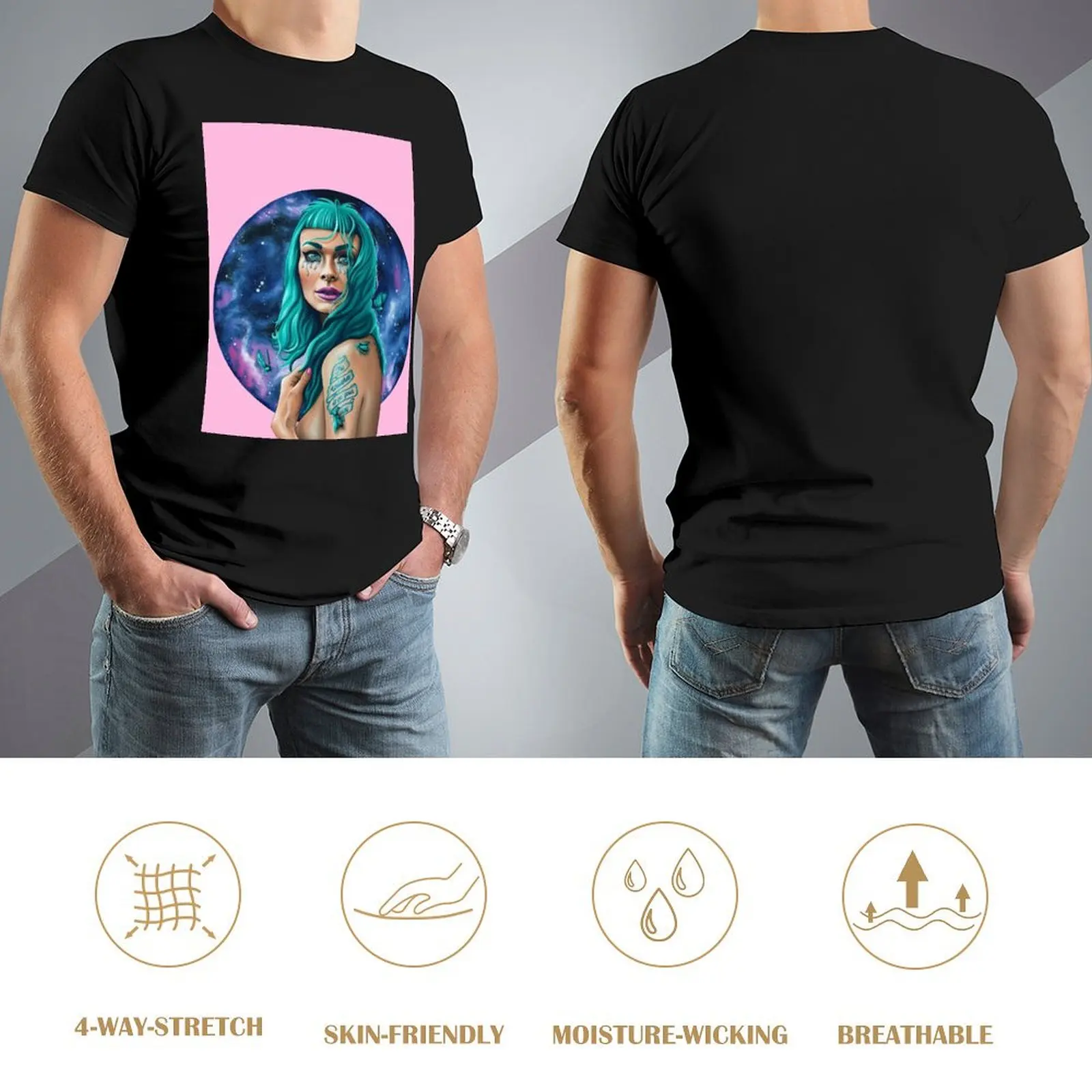 Футболка Existing by Miss E хлопковые футболки с рисунком рубашка на заказ винтажная