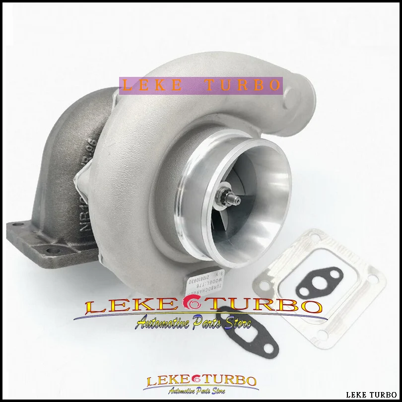 Фото Масляное охлаждение T76 T4 V-Band Tur A/R 0,81 или 0,96 Com .80 A/R Racing Turbo До 600+ HP Для автомобилей V6 V8 над цилиндром 3,0 л 6/8 №2