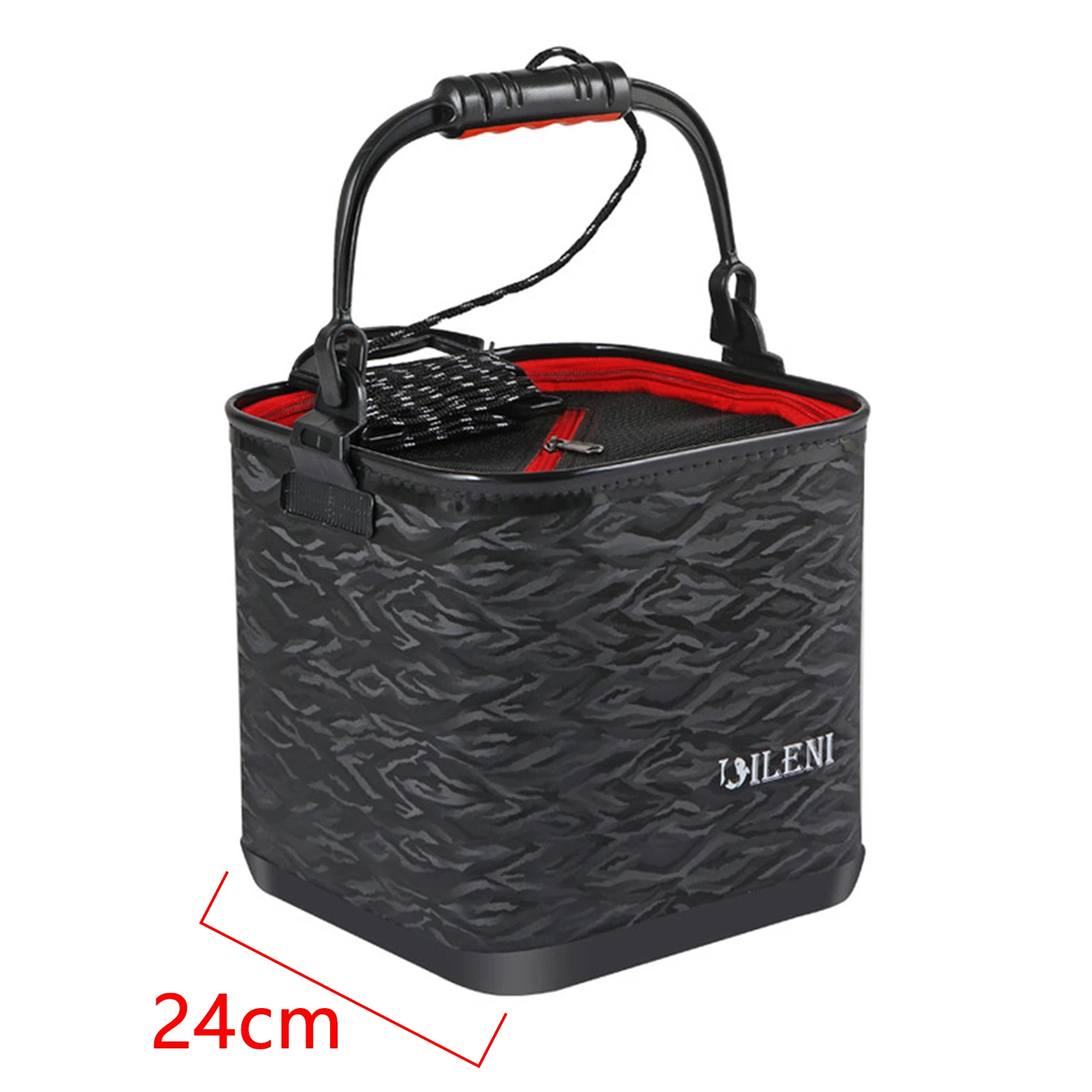 Портативное ведро для рыбалки Box EVA 3D текстурированное рыбы улицы садоводства