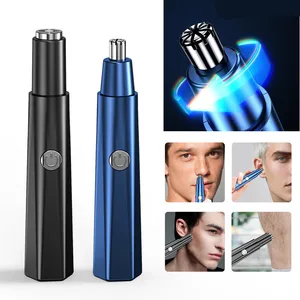Electric Shaving Nose Ear Trimmer Safe Face Care Beard Nose Hair Trimmer For Men Shaving Hair Remova in Pakistan
