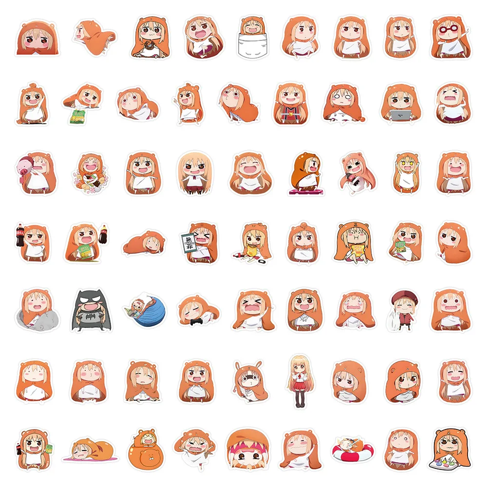 10/30/60 шт. милые наклейки Doma Umaru аниме-мем наклейка для скрапбукинга багажа