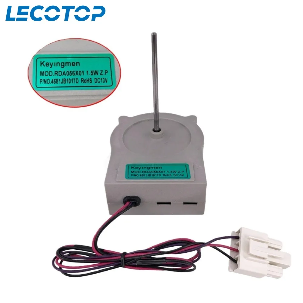 Фото Новый вентилятор охлаждения 4681JB1017D DC13V 1.5W для холодильника LG, радиатора, морозильной камеры, запасные части №1