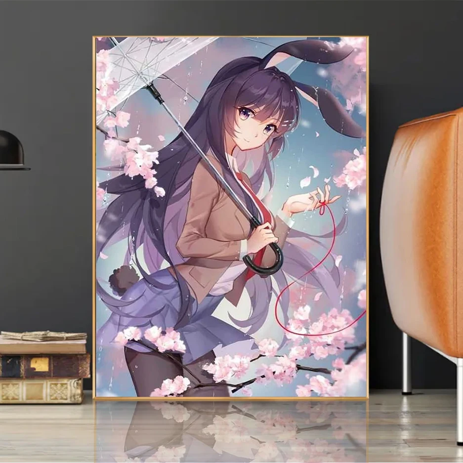 

Diy Diamond Painting Cartoon Anime Girl Art Picture Embroidery Kit Crystals Lilo and Stitch Cross Stitch Kit Home Decor Gift