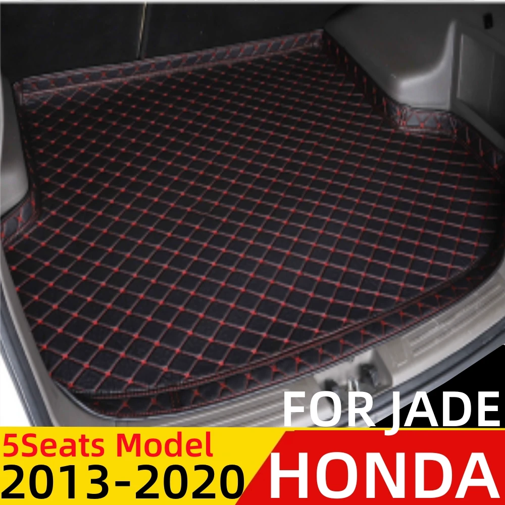 

Car Trunk Mat For HONDA JADE 5Seats 2013-20 All Weather XPE High Side Rear Cargo Cover Carpet Liner Tail Parts Boot Luggage Pad