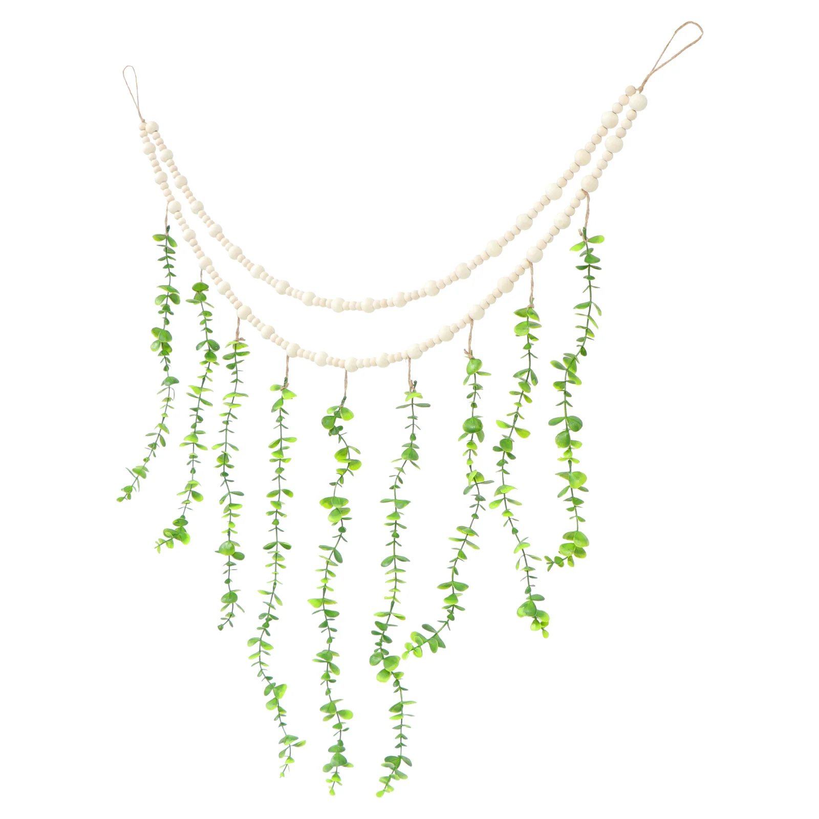 

Plastic Eucalyptus Wall Beads Decor Personalized Ornament Garden Hallway Pendant