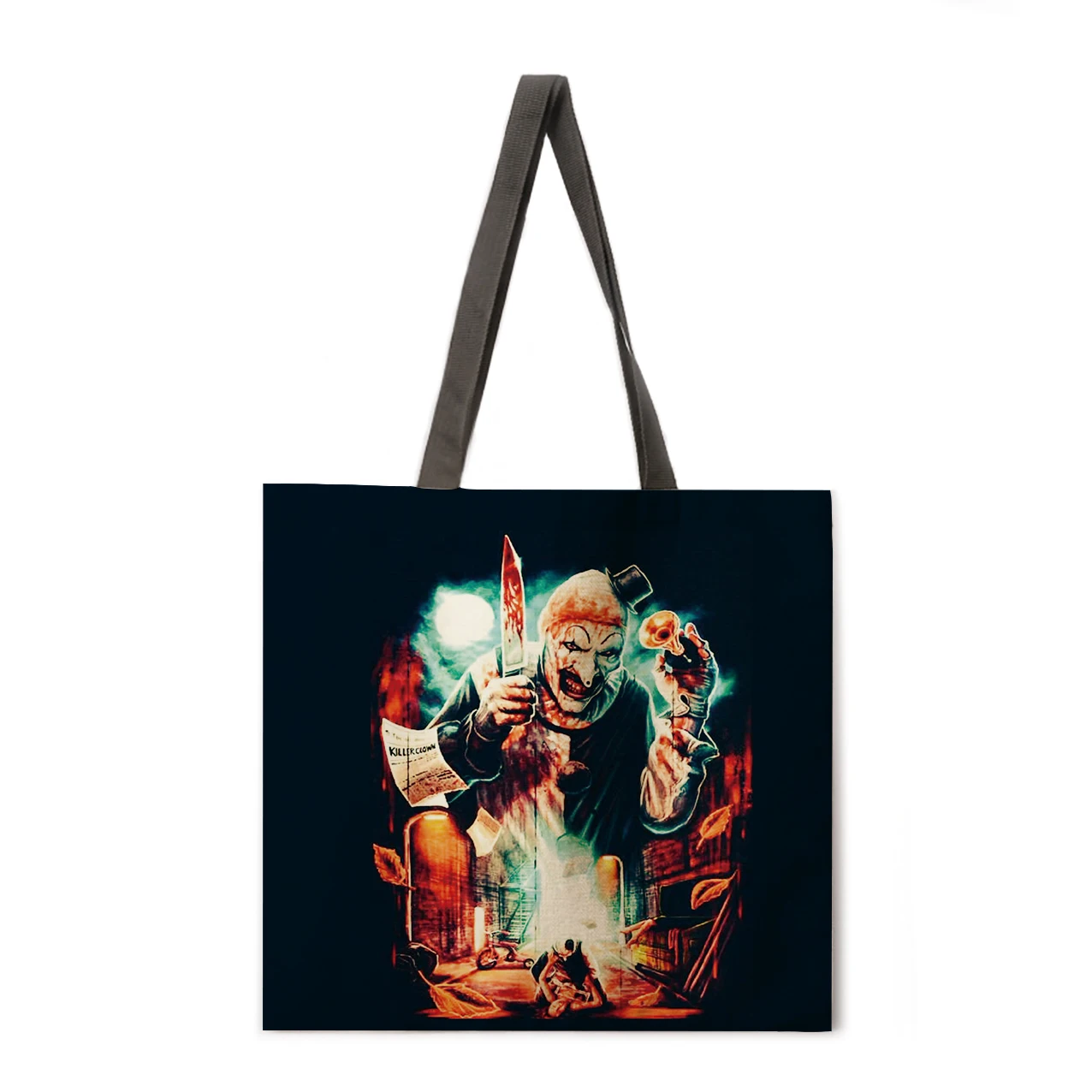 Рисунок 2 - Женская дизайнерская сумка-тоут с рисунком на Хэллоуин