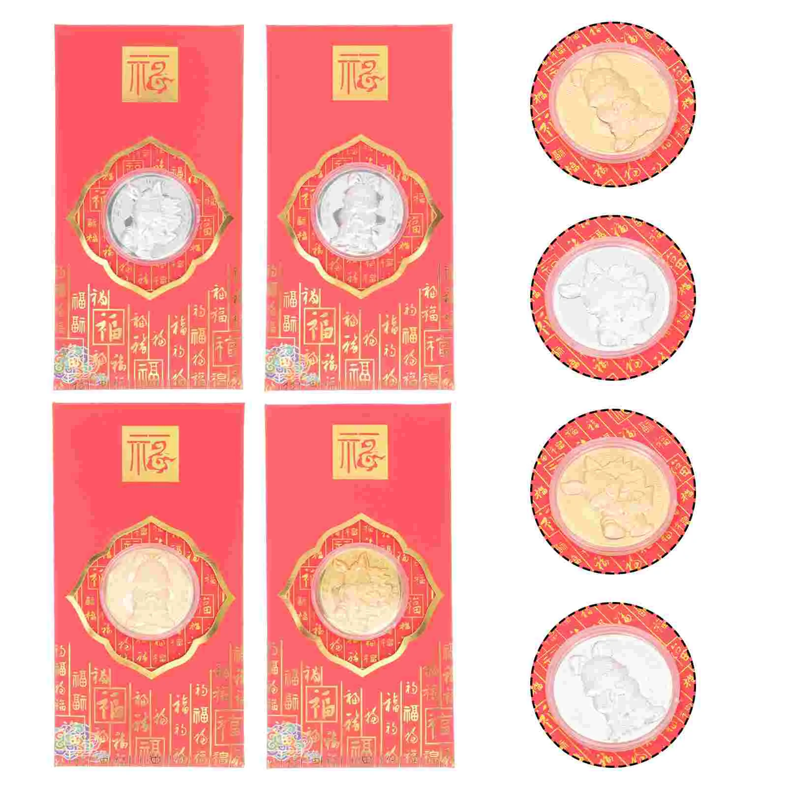 

Red Year Money Chinese New Envelopes Packet Envelope Hong Bao Pocket Packets Rabbit Festivalspring Lucky Cashthe Zodiac Lunar