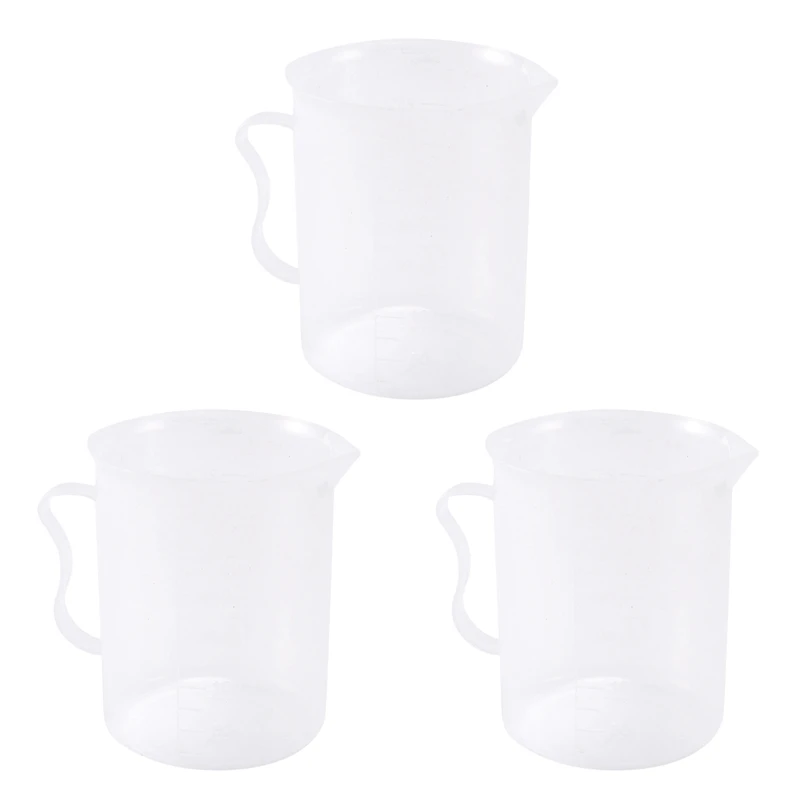 

Hot XD-3X Measuring Jug 250ML Graduated Beaker Clear White Plastic Cup