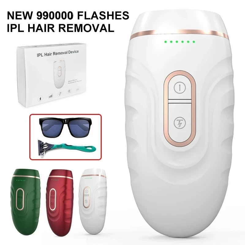 

2020NEW лазерный эпилятор 990000 Flash depilador a Laser Перманентный лазерный эпилятор для женщин домашний IPL Flash лазерный Фотоэпилятор эпилятор для женщин...