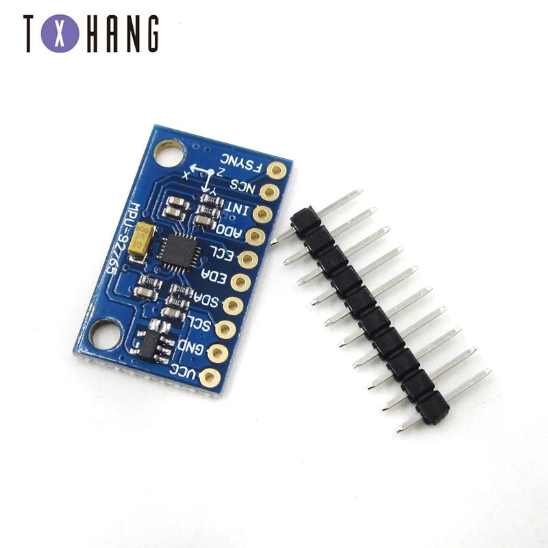 IIC I2C SPI MPU6500 MPU-6500 6-осевой гироскоп Модуль датчика акселерометра заменить MPU6050 для Arduino с контактами GY-6500 diy