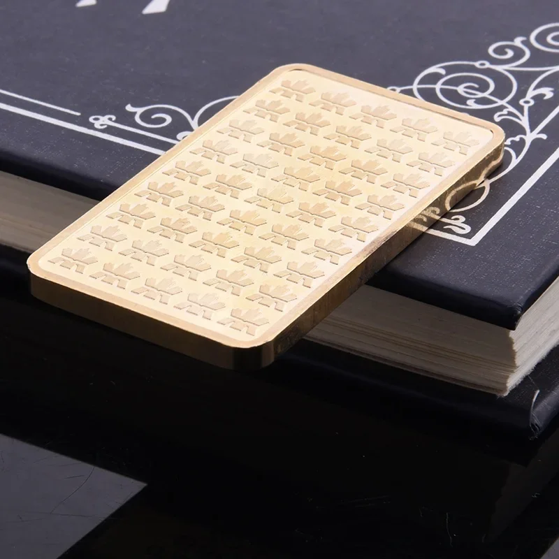 Канадские золотые бруски 1 унция 9999 чистое золото или королевская канадская мята