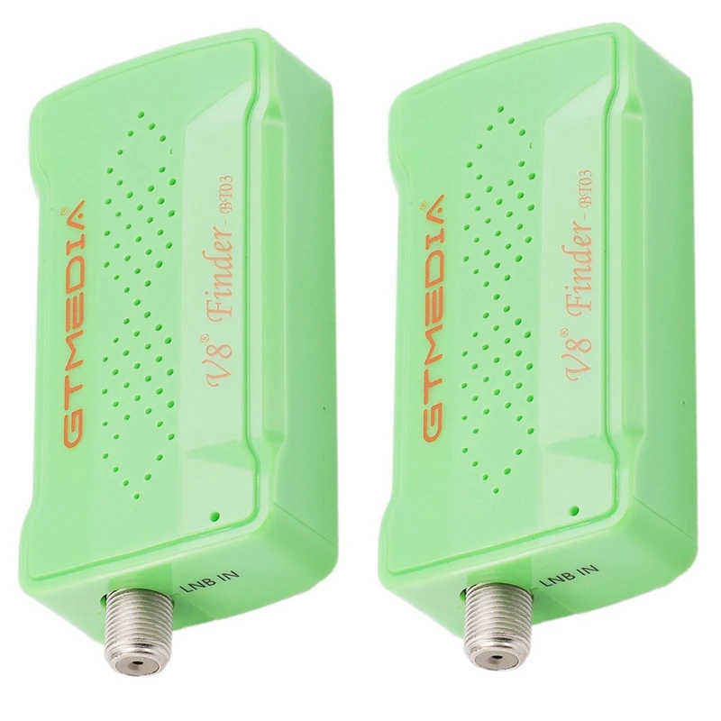

2X GTMEDIA Mini Satellite Finder Bluetooth DVB-S2 V8 Finder BT03 Satfinder Supports Android Ios System For HD 1080P
