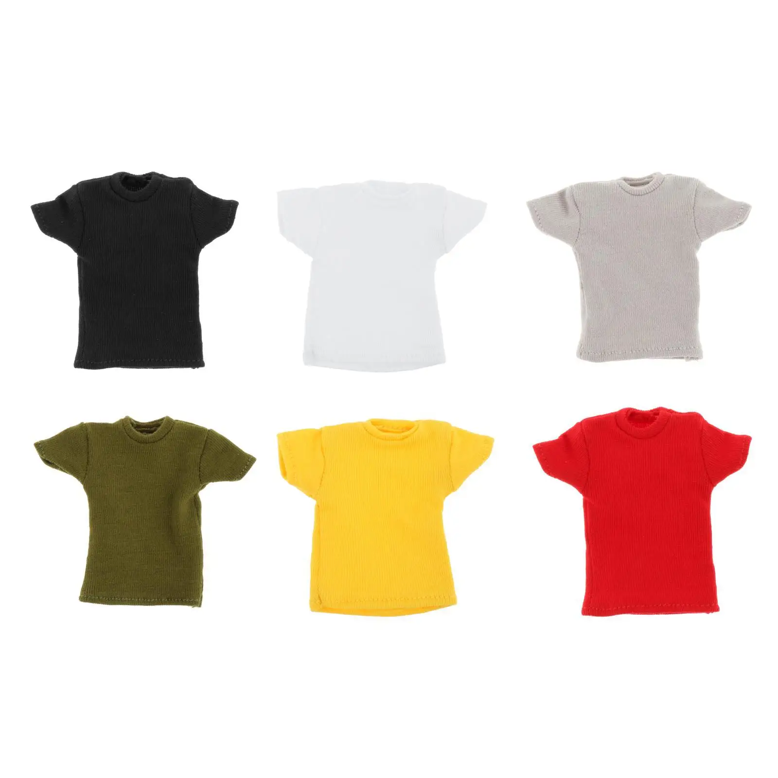 

Масштаб 1/12, Женская фигурка с коротким рукавом, аксессуары для кукол, аксессуары для солдат, Женская фурнитура с коротким рукавом для 6 дюймов, фигурки солдат