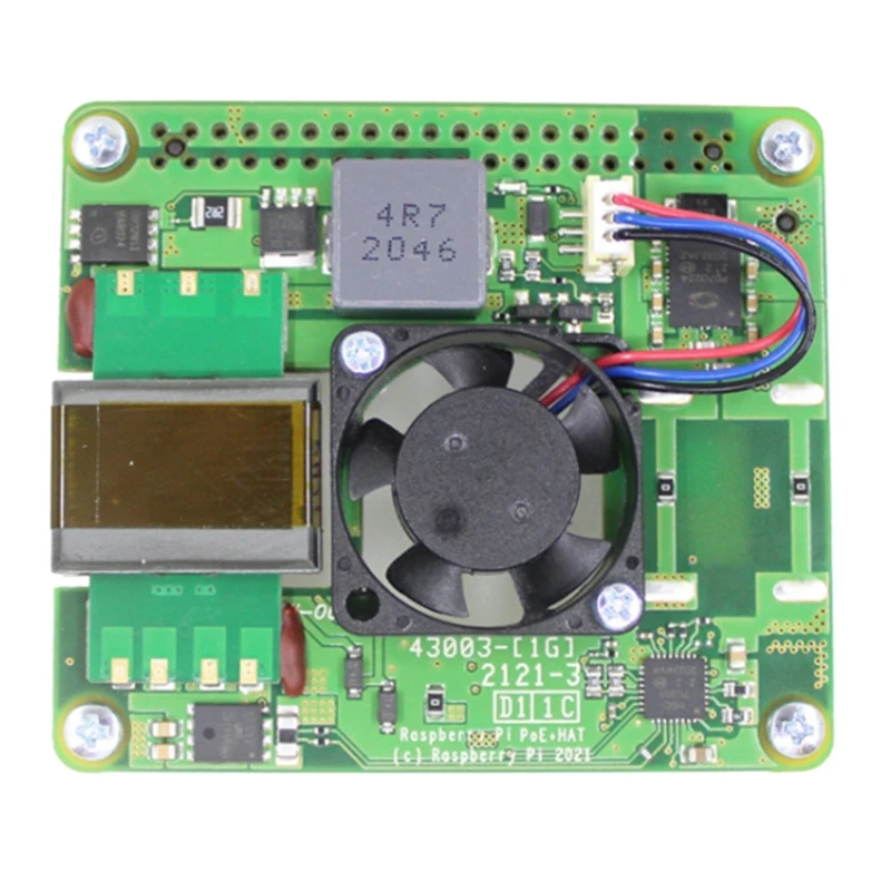 

For Raspberry Pi 3B+/4B Poe+ HAT Moudle, Expanding Board Moudle, 802.3Af/At Power-Sourcing Equipment Required