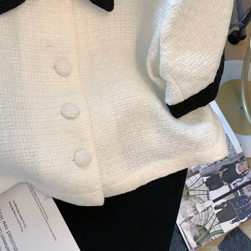 Женский укороченный топ с квадратным вырезом элегантная однобортная блузка