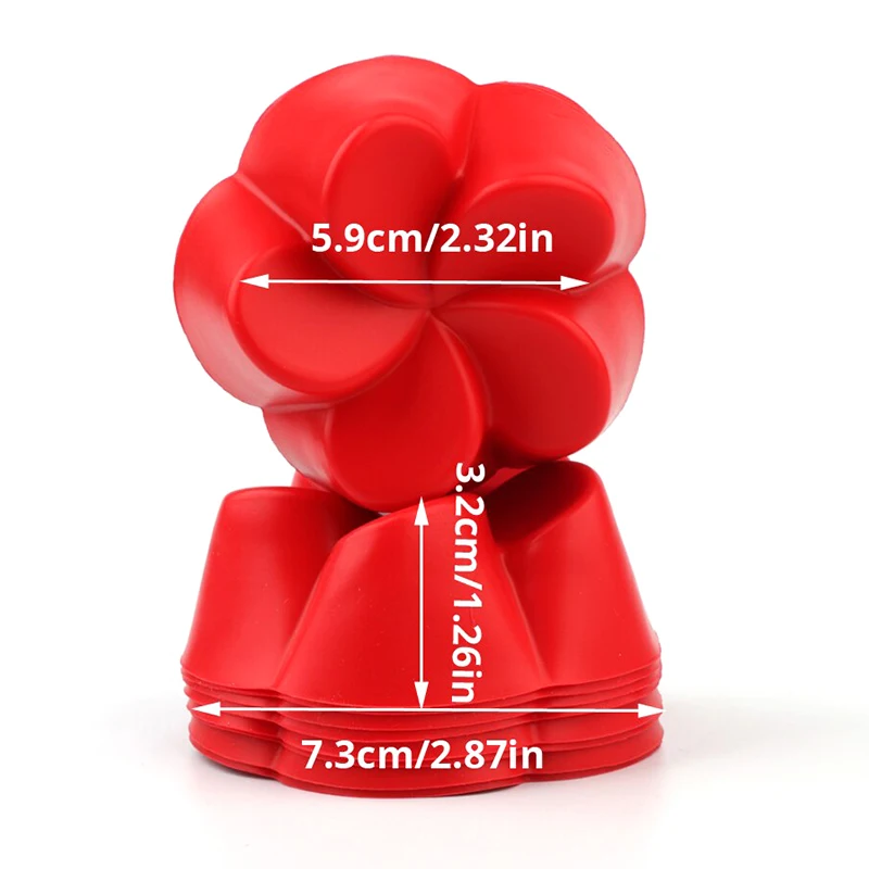 

1pc/5Pcs Muffin Cupcake Mold 3D Silicone Flower Shaped Small Cake Mold Baking Pastry Tools Cake Decorating Tools