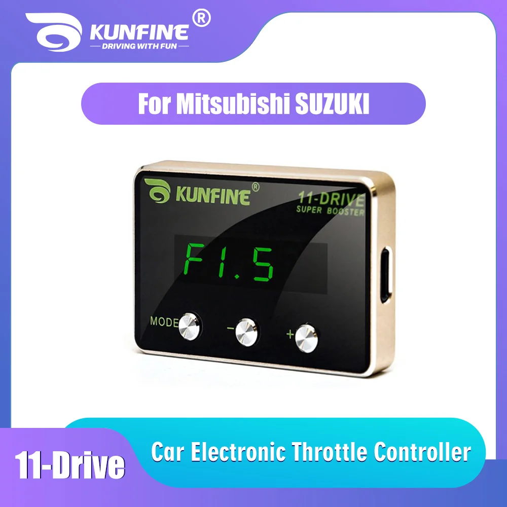 

Автомобильный Электронный регулятор дроссельной заслонки, усилитель скорости акселератора для Mitsubishi SUZUKI, новая версия, запчасти для настройки, аксессуары