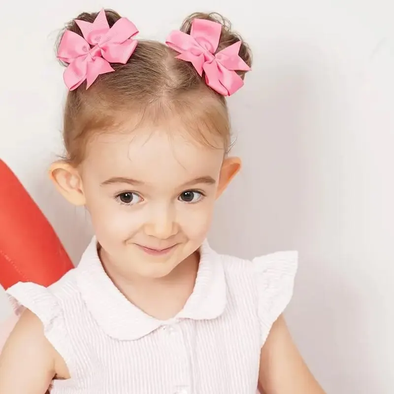 20-цветные Банты Для Волос Девочек Аксессуары Корсет Лента Заколки