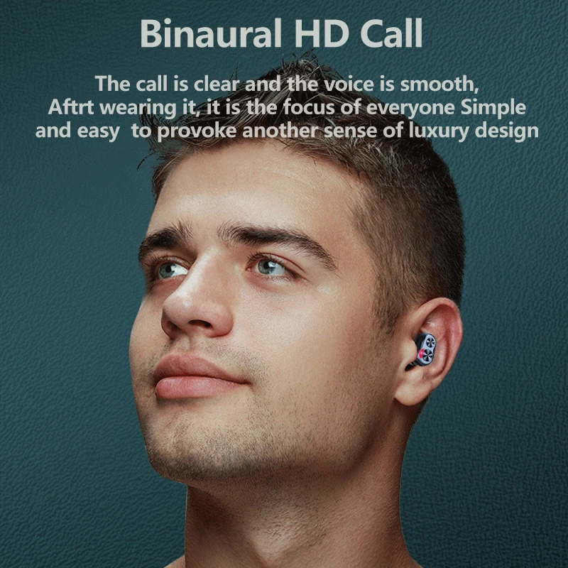 TWS Wireless Earphone Bluetooth 5.0 Earbud Touch In-ear 9D Stereo Sports Waterproof Hifi Headset LED display w/Mic