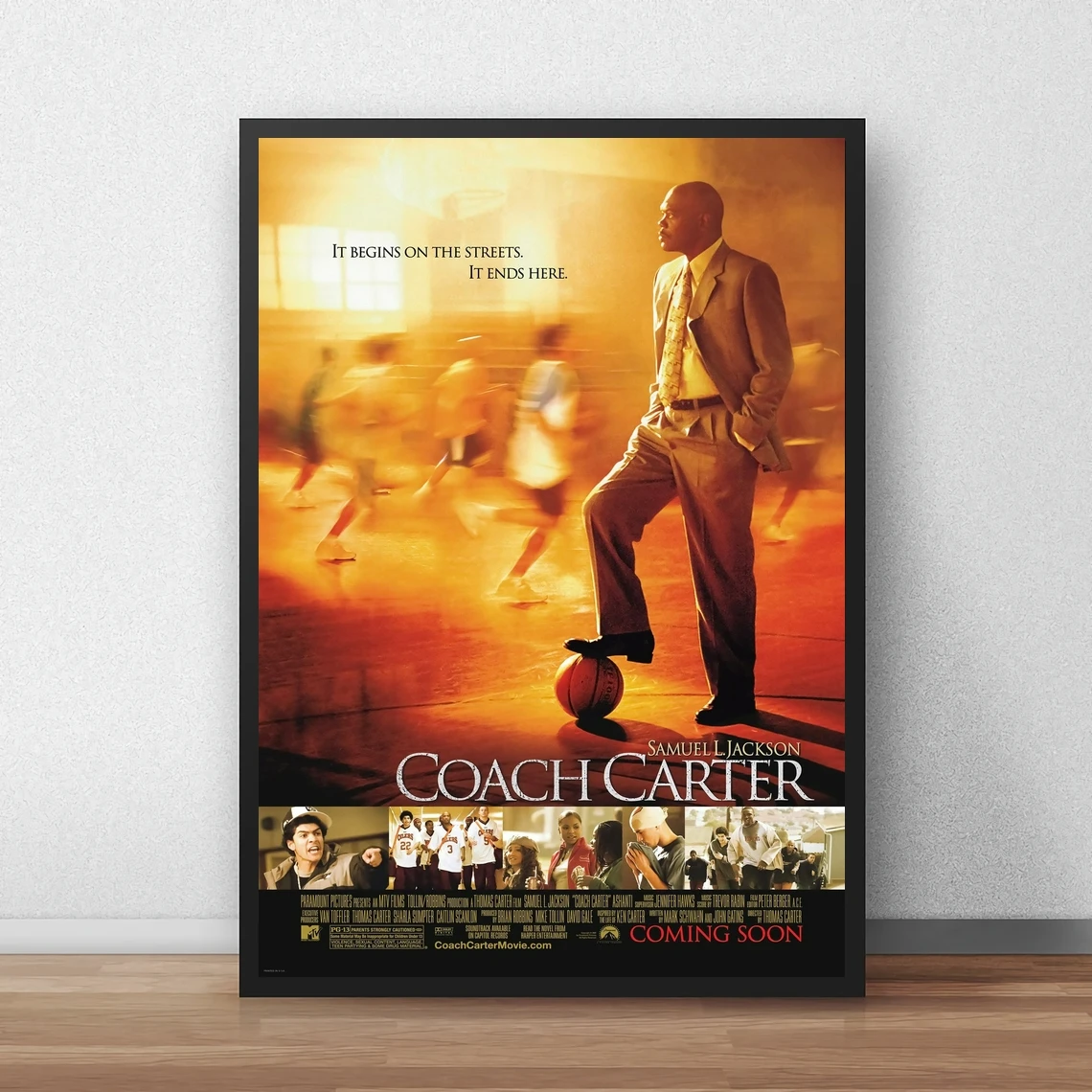 

Coachcarter плакат с кадром из фильма, HD печатная Картина на холсте, домашний декор, Настенная картина (без рамки)