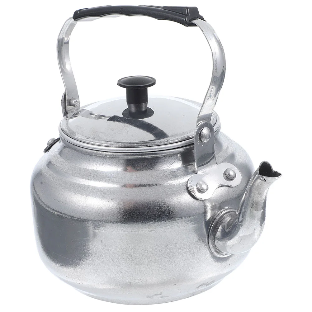 

Металлический чайник, винтажный чайник, плита, ретро-чайник, кофейник, чайник для кипящей воды, чайник из алюминиевого сплава