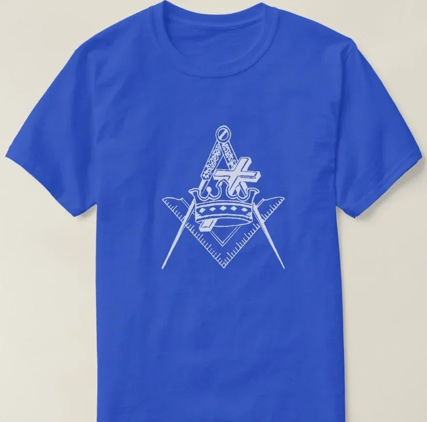 Фото Knights Templar Military Commandery Freemason Symbol T-Shirt 100% Cotton O-Neck Short Sleeve Casual Mens T-shirt Size S-3XL №5