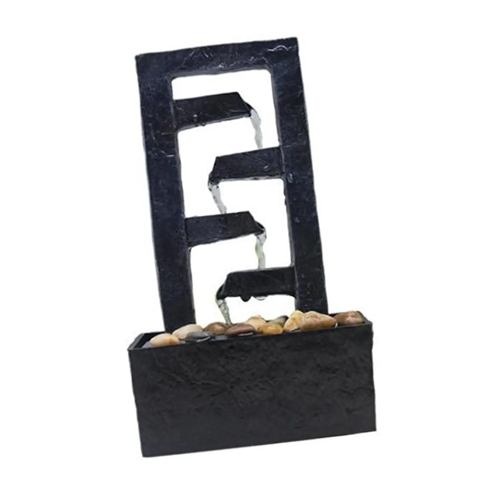 

Настольный водяной фонтан для снятия стресса, ландшафтное ремесло, медитационный бар