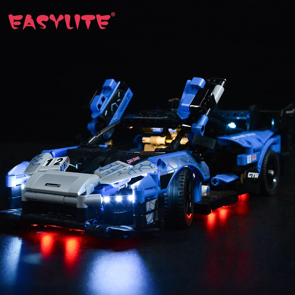 

EASYLITE LED Light Kit For 42123 Senna GTR Car Model DIY Toys Set Building Blocks Bricks Only Lighting Kit NOT Include The Model