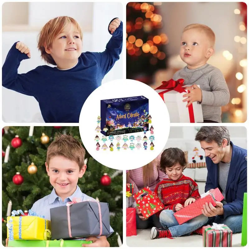 Новогодний календарь для девочек с обратным отсчетом на 24 дня xmax детей