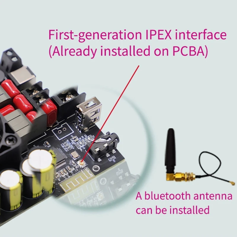 Плата усилителя XY-T220H TPA3251 220 Втx2