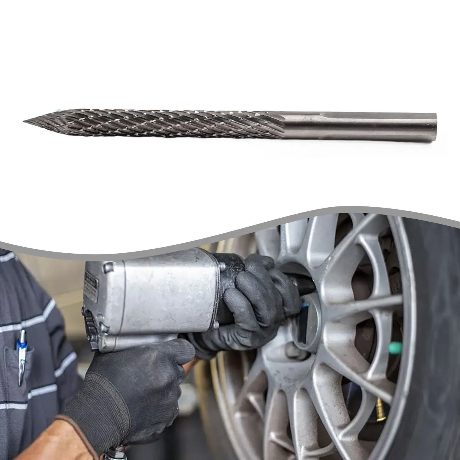 Ремонт шин 6 мм Резак для ремонта Содержание упаковки Точный контроль Развертка