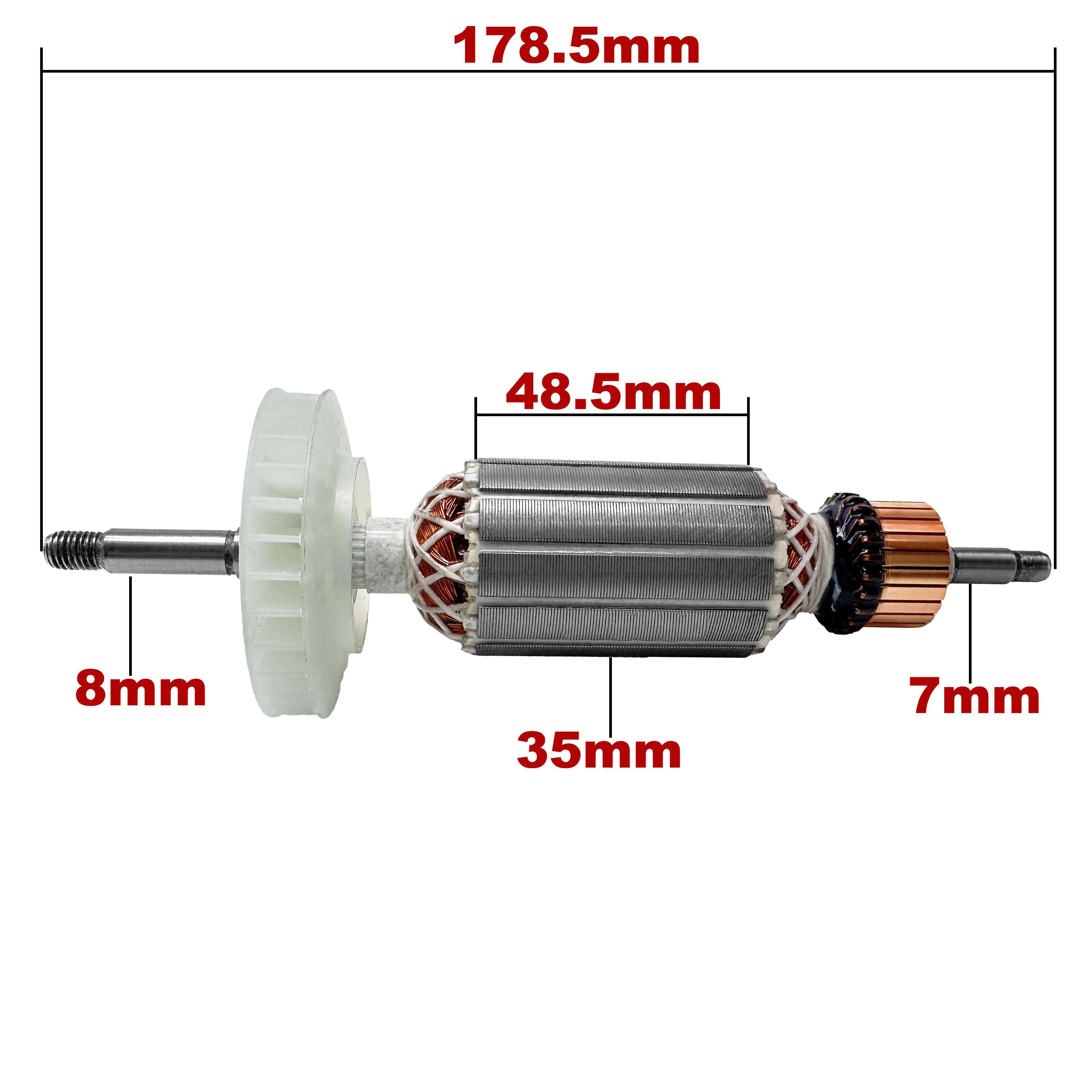 Замена якоря ротора для угловой шлифмашины DEWALT  DW803 DW811 DW810