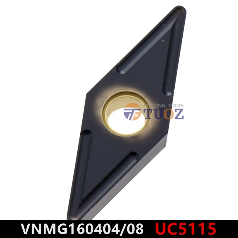 

100% Original VNMG160404 VNMG160408 VNMG160412 UC5115 Carbide Inserts VNMG 160404 160408 Turning Tools Special for Cast Iron