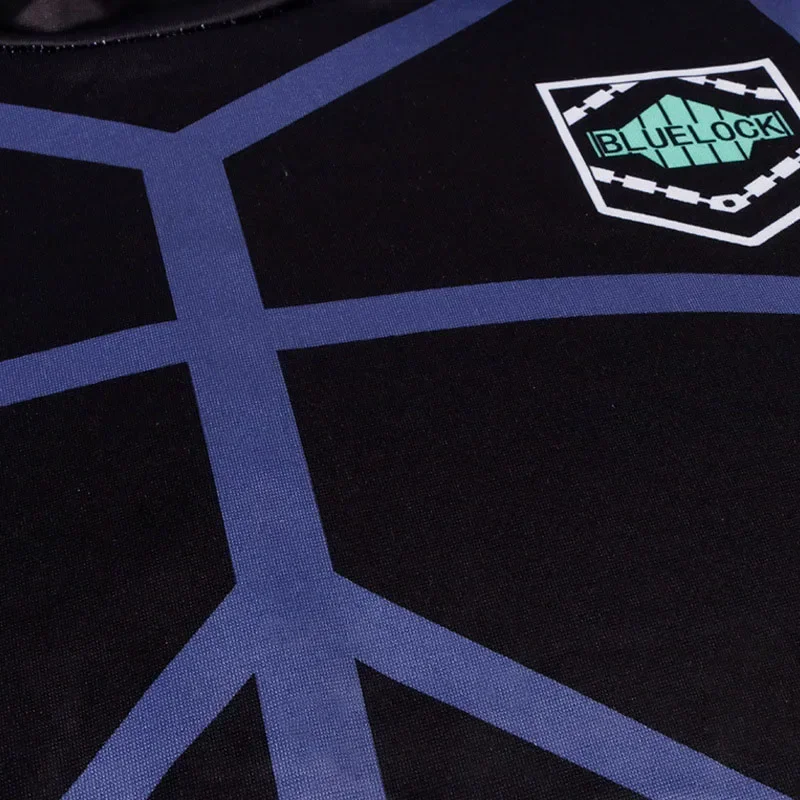 Кибер Микаге аниме синий замок косплей костюм боди футбольный трикотаж