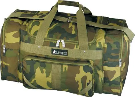 Unisex Camo Duffel Bag Camouflage