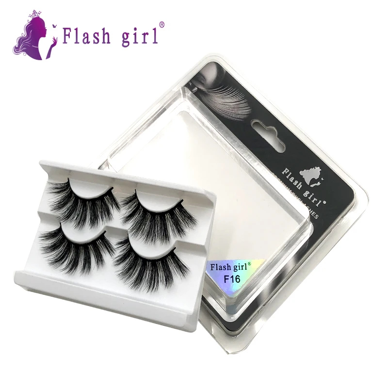 Ресницы Накладные из искусственной норки 2 пары 20 моделей |