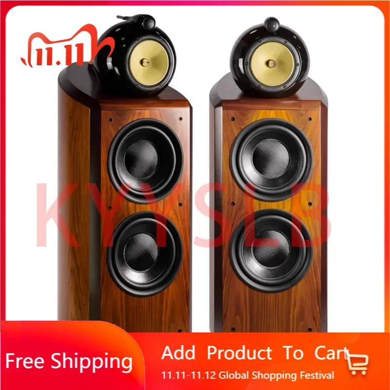 300 Вт 10-дюймовый высокомощный напольный динамик Hi-Fi пассивный высококачественный