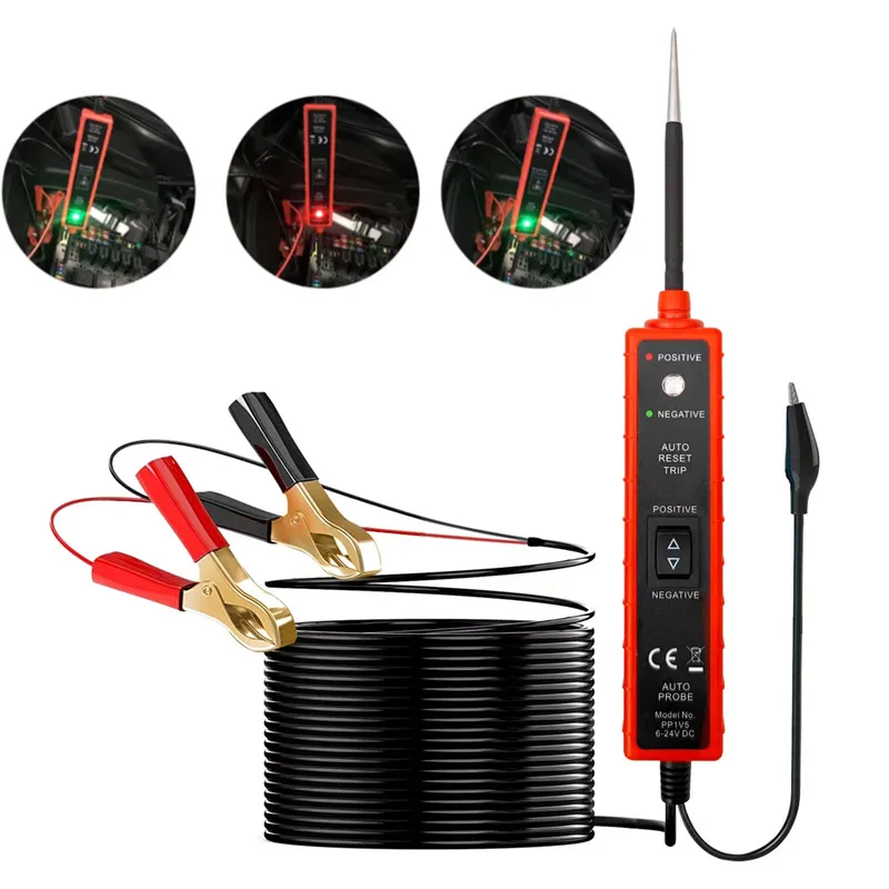 

Тестер автомобильной цепи/многофункциональный инструмент для диагностики электрической системы, автоматический тестер напряжения