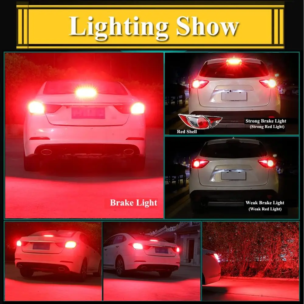 Супер яркие 2500 люмен 2 шт. T25 P27/7 Вт 3156 3157 лампочки 26-SMD светодиоды 3056 3156K 3157K 3057 3047 K 4114