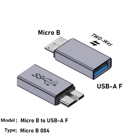 Адаптер USB 3.1 Type C на Micro B KYMISON