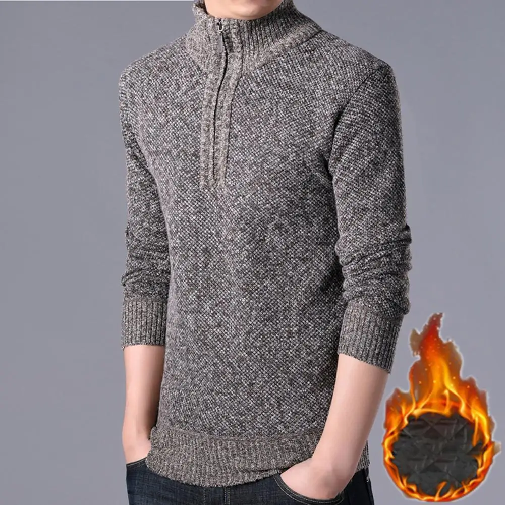 

Simple Sweater Regular Sleeve Male Slim Knitting Pullover Pullover Sweater Jumper