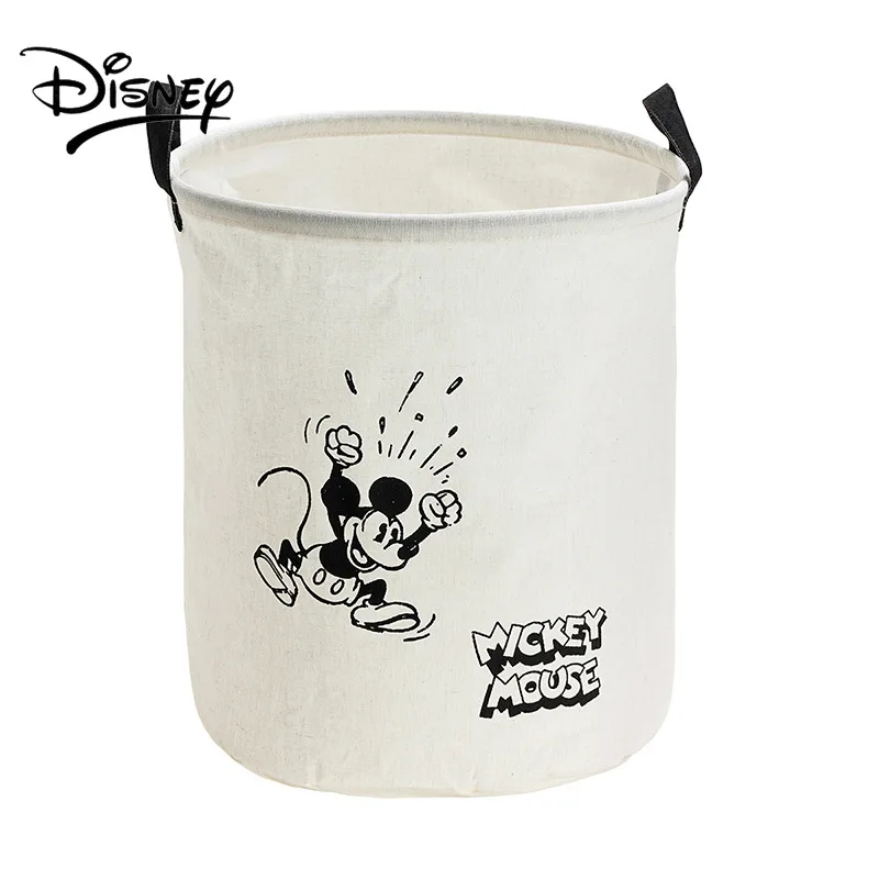 Disney Mickey Fabric Dirty Laundry Basket Dirty Clothes Storage Basket Clothes Storage Basket Folding Home Laundry Basket