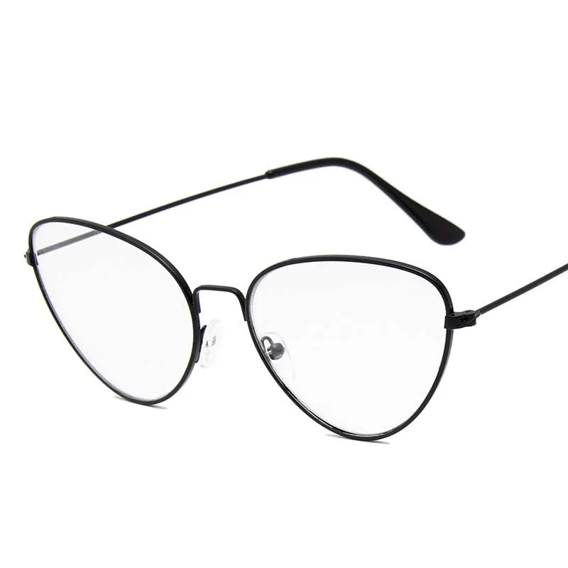 

Simple Cat Eye Glasses Frame Women 2022 Fashion Clear Glasses Lens Myopia Optical Glasses Frame Oculos Feminino