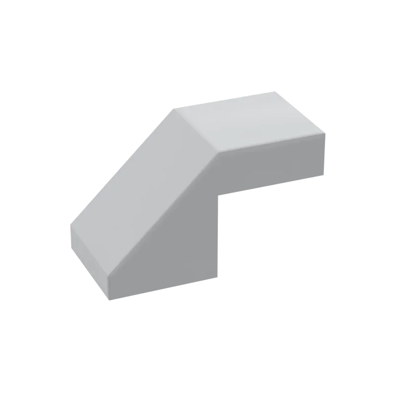 10 шт. детали MOC 28192 наклон 45 2x1 с вырезами Совместимые Кирпичи