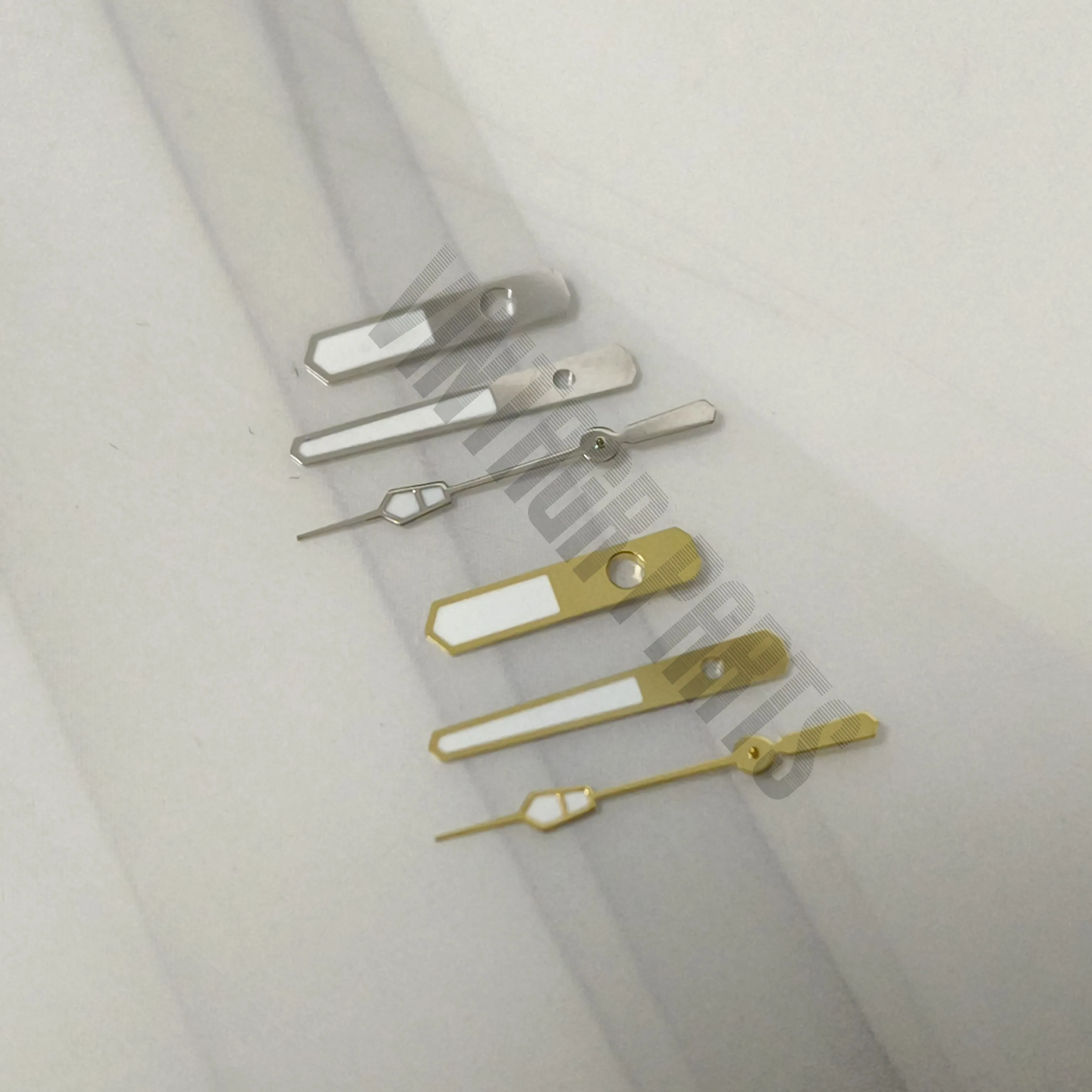 Серебристо-золотистые светящиеся часы для seiko 007 NH34/NH35/36/4R/7S/NH70