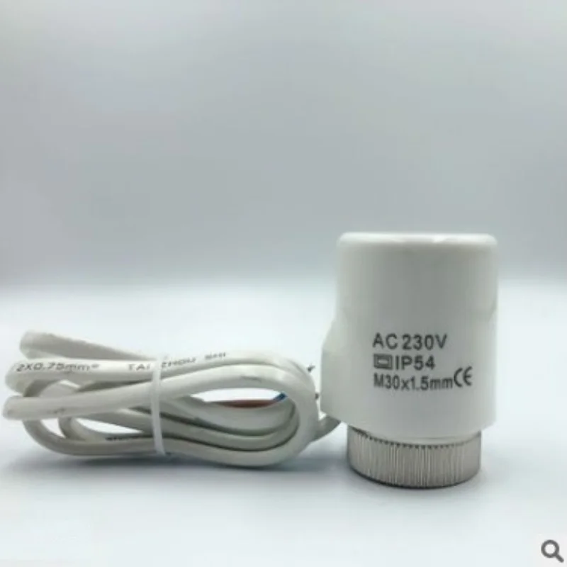 Нормально открытый Электрический тепловой привод 230 В для трубонагревательного